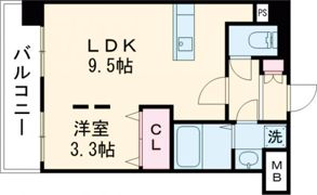 QREST熊大病院前の間取り画像