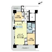 アルファライフ宇多津駅前の間取り画像