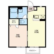 アーバンレックス Bの間取り画像