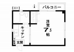メゾンシライシの間取り画像