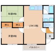 聖ハイツ第2の間取り画像
