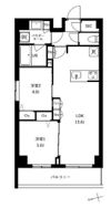 アーバンパーク船堀Ⅱの間取り画像