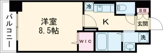 ニューサンリバー15番館の間取り画像