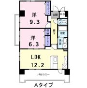 ヒルズ天神の間取り画像