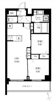 アーバンパーク船堀Ⅱの間取り画像