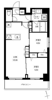アーバンパーク船堀Ⅱの間取り画像