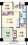 カナル兵庫の間取り画像