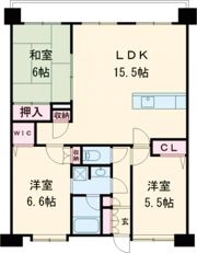 アプローズ佐世保駅前弐番館の間取り画像