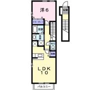 プラシード多々良川の間取り画像