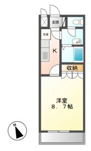 Angeli Que（アンジェリーク）の間取り画像