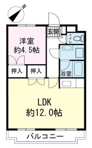 山之井プラザの間取り画像