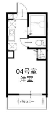 メルディア津田沼の間取り画像