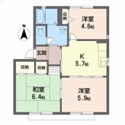 グランソレイユCの間取り画像