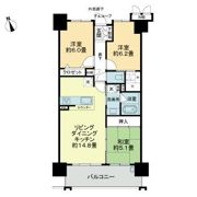 サーパス木太八坂通りの間取り画像