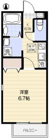 クレイス武蔵関の間取り画像