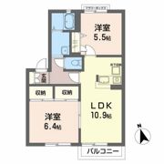 メゾンパークス平成の間取り画像