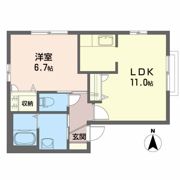 コンフォートKTの間取り画像
