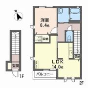 メゾン・ティエードBの間取り画像