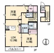 ドーフィンコートの間取り画像
