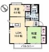 ジュネピースの間取り画像
