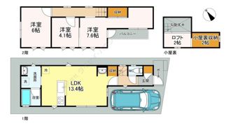KugayamaⅠの間取り画像