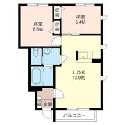 ニューサン Aの間取り画像