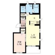 ベレオの間取り画像