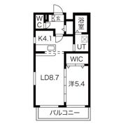 ヴィラエーデル瑞穂の間取り画像