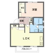ニューサンハウス Cの間取り画像