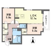 シャーメゾン小仲台の間取り画像