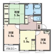 リヴェールCの間取り画像