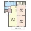 メゾン神田 Cの間取り画像