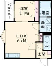 LECOCON弥富の間取り画像