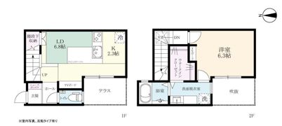 プレミアムアイランド境原の間取り画像