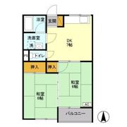 メゾン梨花の間取り画像