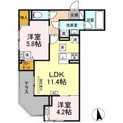 セレスティア谷中の間取り画像