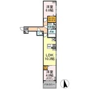 セレスティア谷中の間取り画像