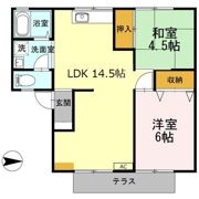 エクセル川端 Aの間取り画像
