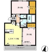 F<エフ>の間取り画像