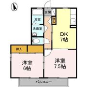 クローバーハウス A棟の間取り画像