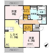 ゲーテッドシティ豊里の間取り画像