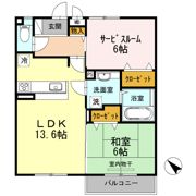 サンスクエア千里万博 B棟の間取り画像