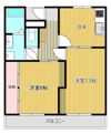 ハイツ城坤の間取り画像