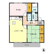 タッチアネックス A棟の間取り画像