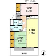 セジュール川路の間取り画像