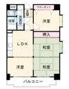 皇后崎スカイマンションⅡ番館の間取り画像