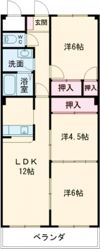 ハイツ百年の間取り画像