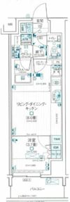 デュオステージ相模大野の間取り画像
