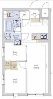 プロスタイルウェルス堀切菖蒲園の間取り画像