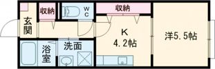 コスモハイツの間取り画像